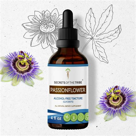 passionflower tincture for drug detox